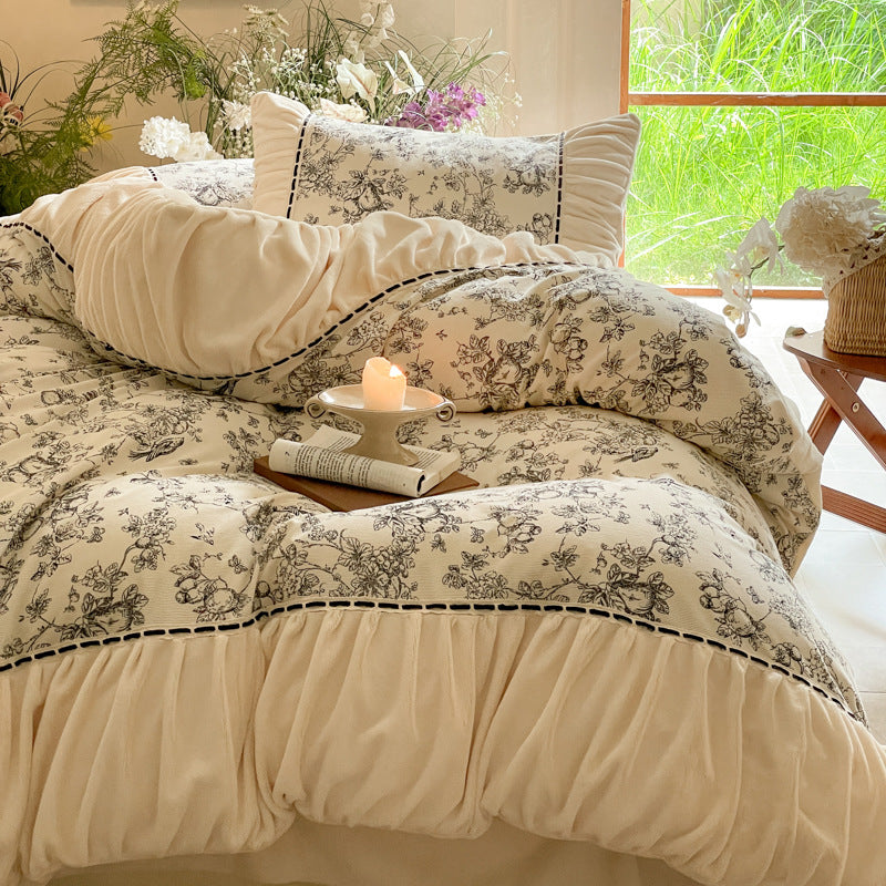 Velvet Jardin Noir et Blanc (winter)