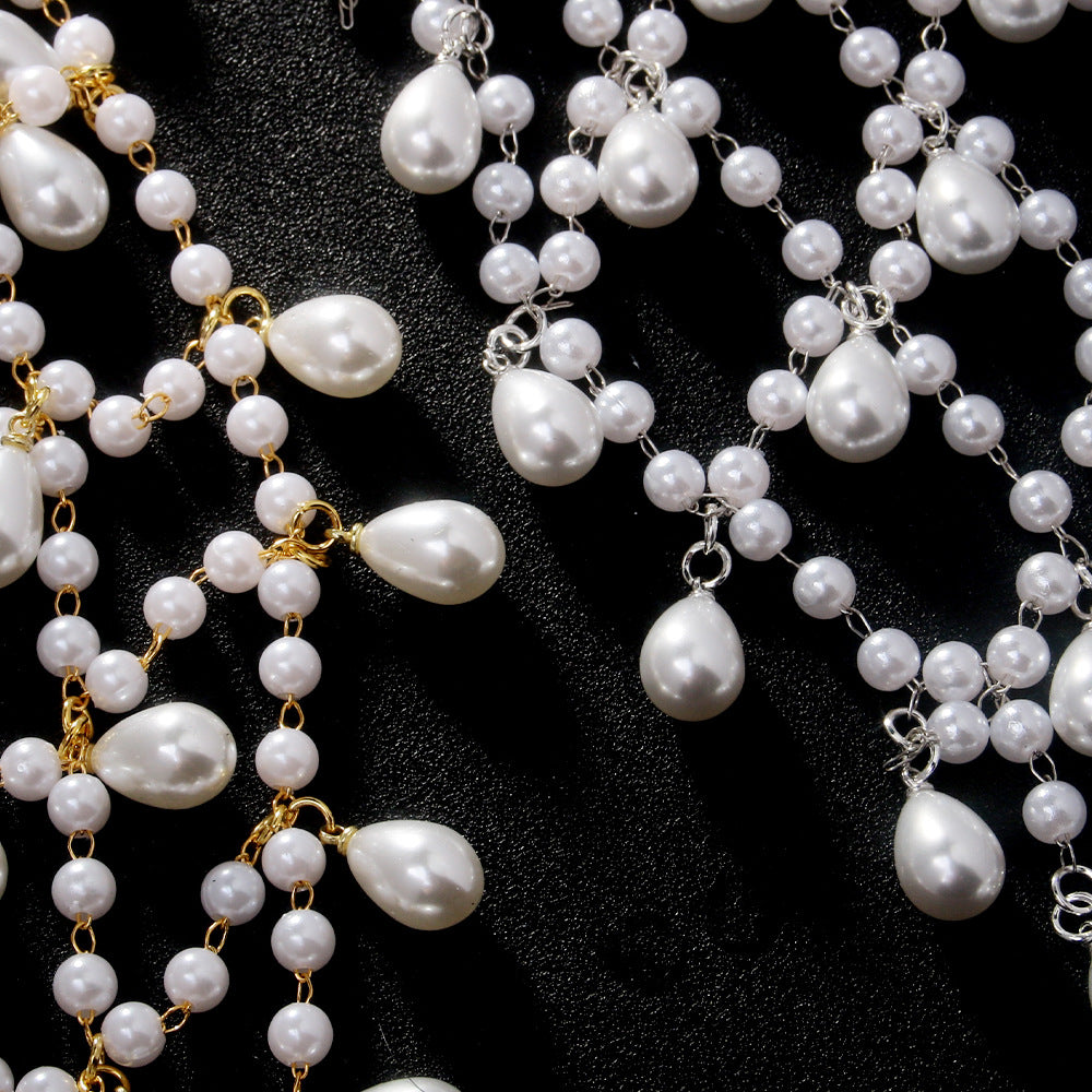 Pearl Beaded Hair Net