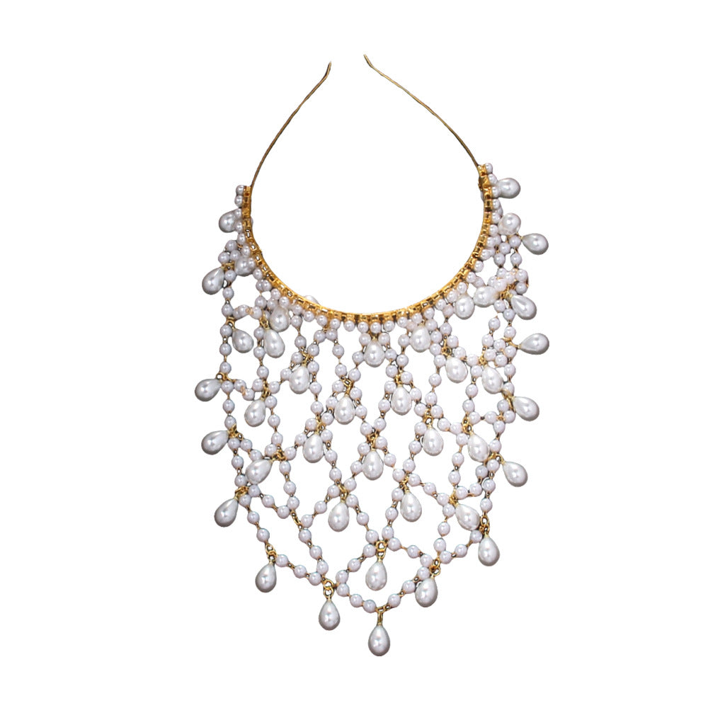 Pearl Beaded Hair Net