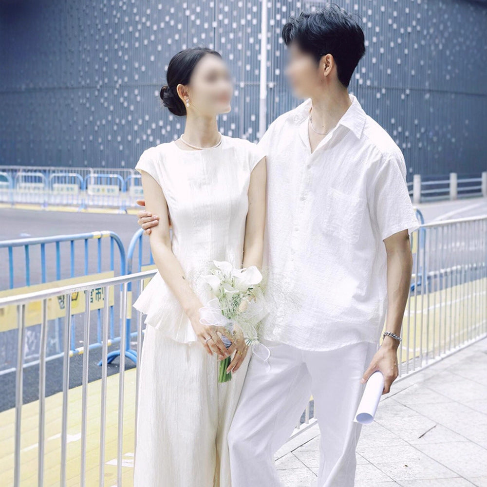 Peplum Cap Sleeve Maxi Dress