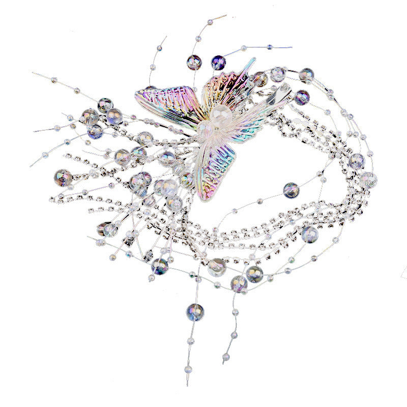 Butterfly Crystal Hairpiece