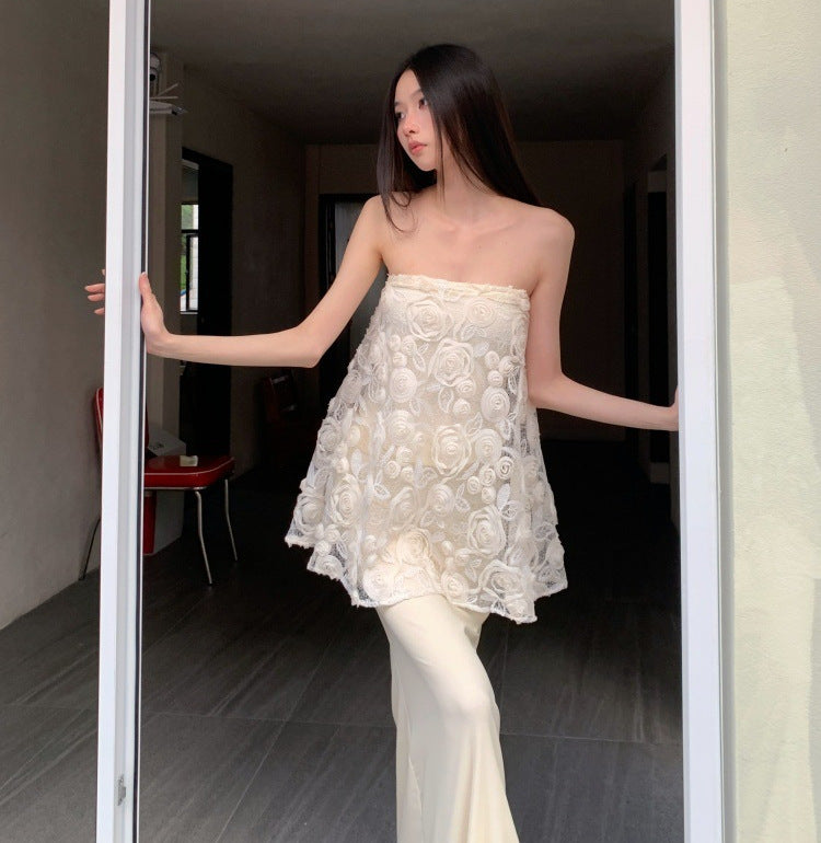 Floral Tube Top & Long Skirt Set