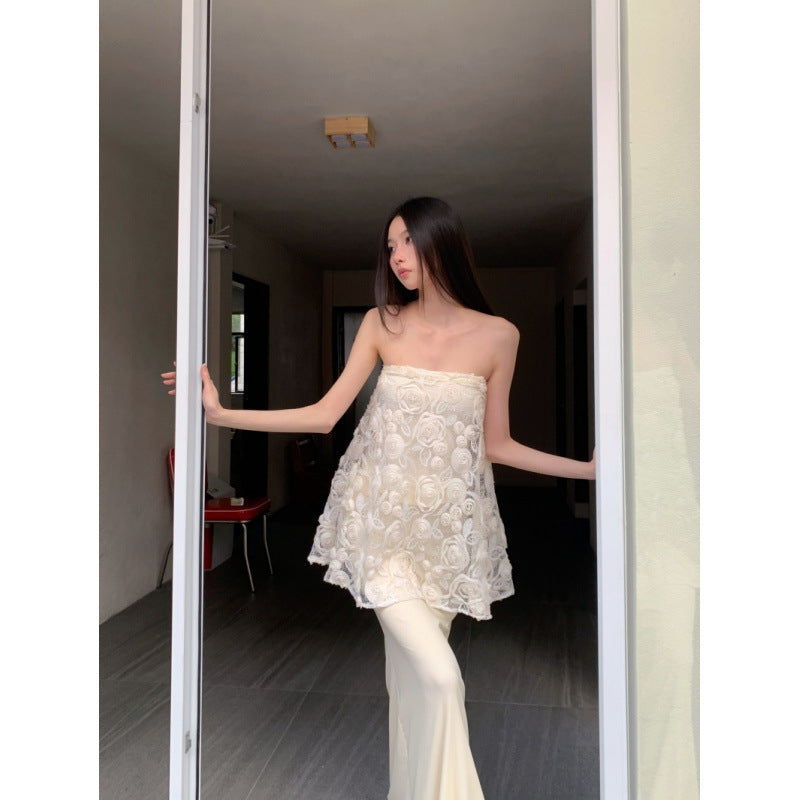 Floral Tube Top & Long Skirt Set