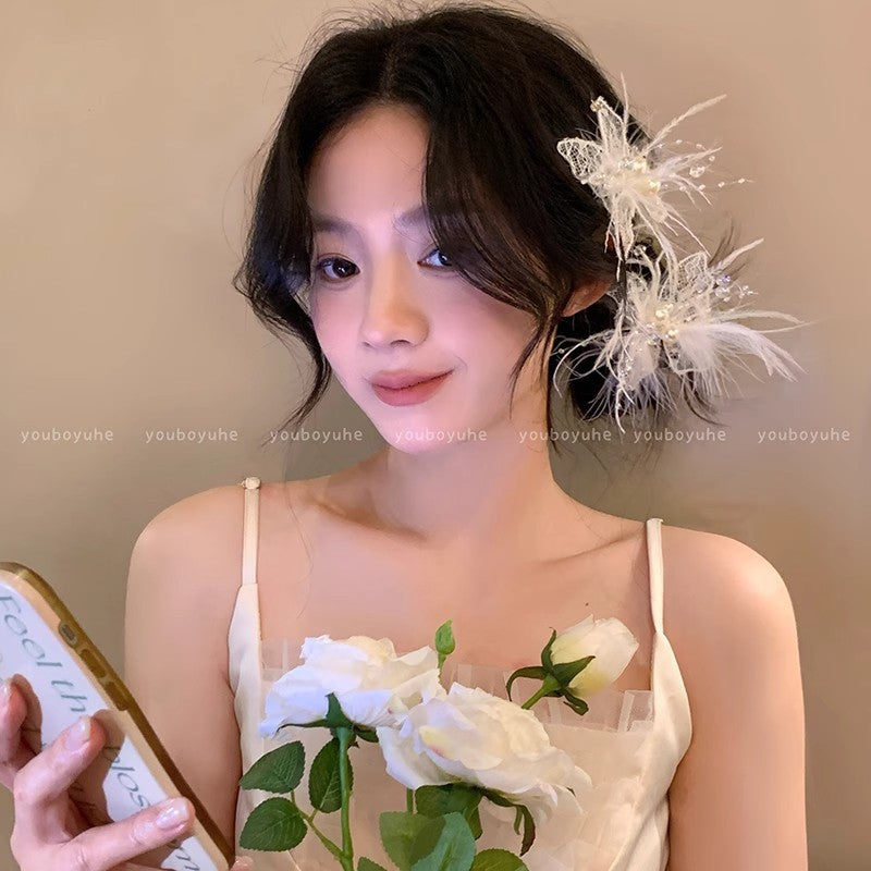 Butterfly Crystal Hairpiece