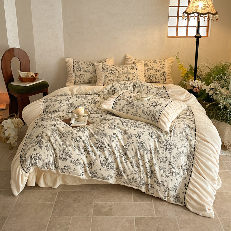 Velvet Jardin Noir et Blanc (winter)