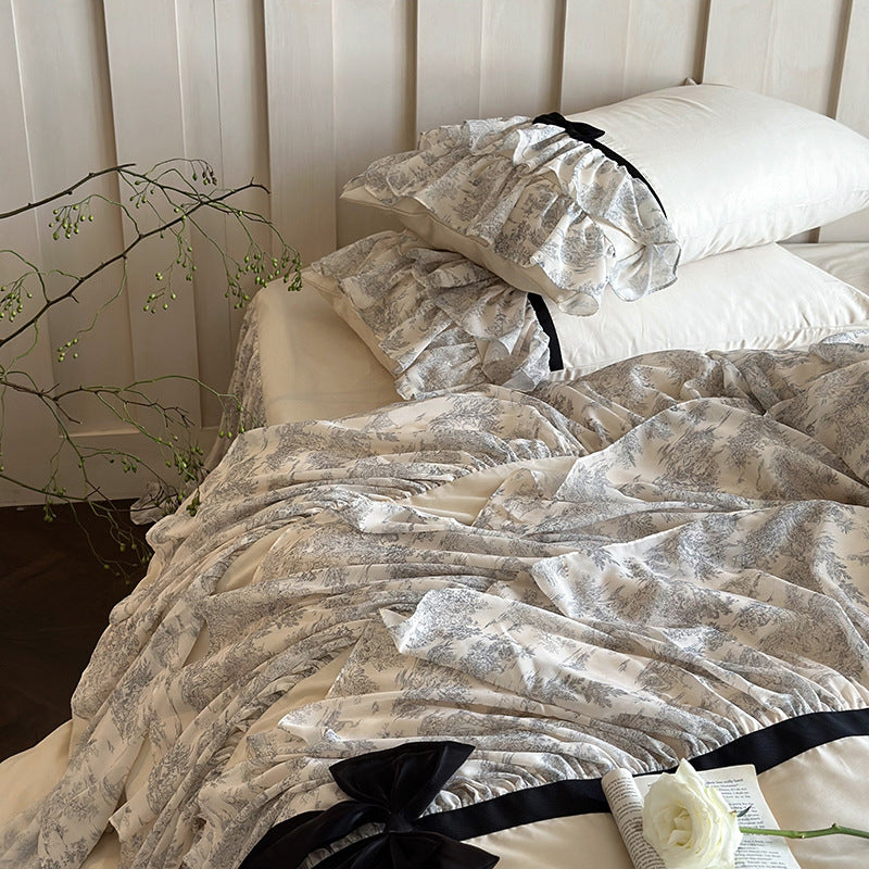 Calm Anemone Frill Bedding