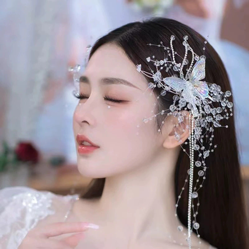 Butterfly Crystal Hairpiece