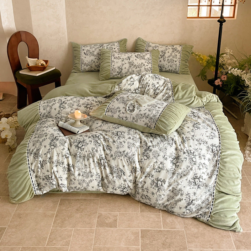 Velvet Jardin Noir et Blanc (winter)